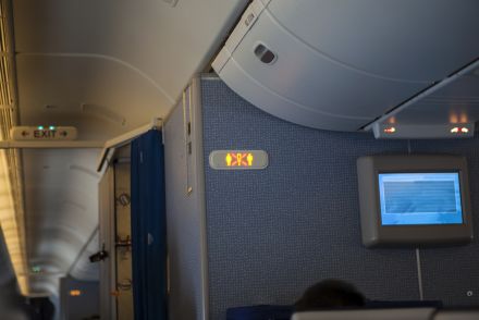 飛行機のトイレで「15分の美容ルーティーン」を紹介。インフルエンサーに批判の声、米