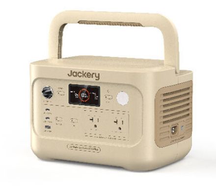 Jackeryのポータブル電源で新色、淡いゴールドカラー