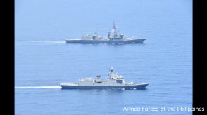 海上自衛隊とフィリピン軍が南シナ海で初の共同訓練　通信や戦術などの演習を実施