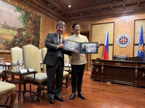 茂木氏がフィリピン大統領と会談　中国念頭に「戦略的パートナー」
