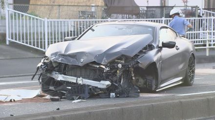 トラック運転手死亡の衝突事故 乗用車の中国籍で大学院生の男（23）を危険運転致死容疑で逮捕  防カメには猛スピードで走る様子が 神奈川・海老名市