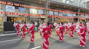 郡山市でうねめまつり開幕　駅周辺はイベント目白押し