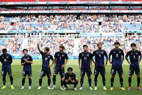 U-23日本代表、同点ゴールが取り消し　前半40分に細谷がネット揺らすもVARで覆る