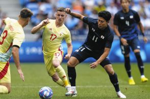 サッカー男子、スペインに完敗…東京五輪のリベンジならず メキシコ以来、56年ぶりメダルの夢は準々決勝で終わる【パリオリンピック】