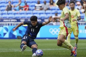 【男子サッカー】日本８強敗退…大岩監督、悔し涙で言葉詰まる「フル代表しかない、そこ目指して」