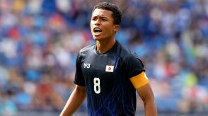 U-23日本代表、パリ五輪4強進出ならず…主将MF藤田譲瑠チマは涙浮かべ「本当に情けない」