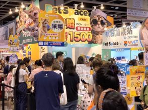 香港で猫に特化した展示会「猫エキスポ」  　猫関連市場は昨年比26％増