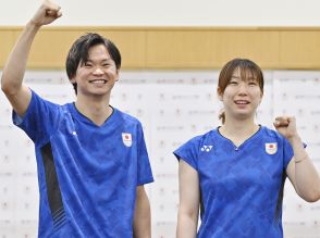 ワタガシ、2大会連続「銅」　パリ五輪、バドミントン混合ダブルス