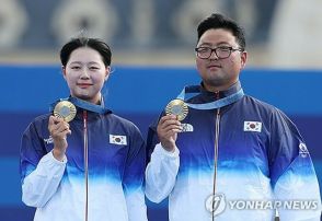 パリ五輪第8日　韓国がアーチェリー混合団体で2連覇