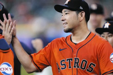 アストロズ・菊池雄星、移籍後初登板で球団タイ8者連続K　あいさつ代わりの6回途中2失点11奪三振　降板時には観客総立ち拍手