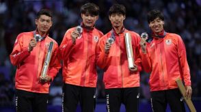 【パリ五輪】 フェンシング男子エペ団体が銀メダル　バド混合の渡辺・東野ペアは2大会連続の銅