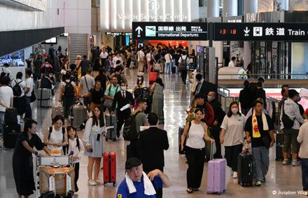 成田空港のお盆予測、国際線98万人　コロナ前9割超