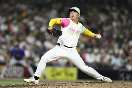 パドレス松井裕樹がロッキーズ戦で１イニングを無失点　これで７試合連続無失点