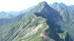 八ヶ岳連峰・赤岳で遭難　「ザレ場」で転倒　埼玉の58歳男性が大腿部を負傷　県警ヘリで救助