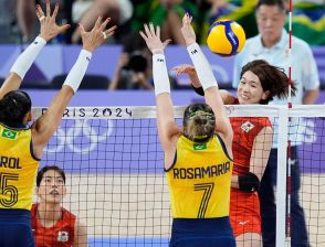 バレー女子　日本の決勝トーナメント進出は絶望的…　Ｃ組でドミニカ共和国が３－１でオランダに勝利　４日にフランス３－０で米国撃破なら可能性も