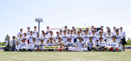 能登と宮城、野球で交流　高校生、被災体験語る会も