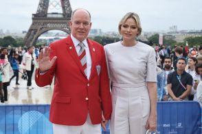 モナコのシャルレーヌ公妃、スペインのプリンセス姉妹も。パリ2024オリンピックに各国ロイヤルファミリーのメンバーが大集合！【SPURセレブ通信】