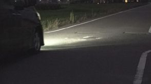 軽乗用車と自転車が衝突する事故 自転車に乗っていた男性が意識不明の重体 山梨県