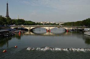 トライアスロンの練習またも中止 セーヌ川水質低下 パリ五輪