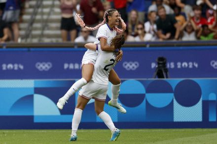 【サッカー女子】米国代表ロッドマン　意識が飛んでた!?日本戦決勝弾に歓喜「キャリアの中で最高の瞬間」