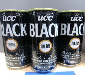 ダウントレンドにある缶コーヒー市場で「UCC BLACK 無糖」が善戦