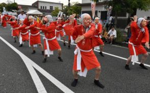 笑顔あふれる テンテコテン　日向ひょっとこ夏祭り