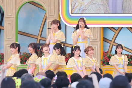 NGT48、“HOT STAGE”で「Maxとき315号」など8曲を披露、藤崎未夢「一緒に楽しい夏の思い出を作りましょう！」＜TIF＞