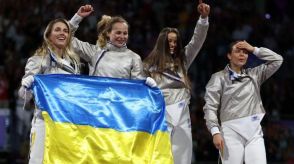 【パリ五輪】　ウクライナに大会初の金、日本は銅　フェンシング女子サーブル団体