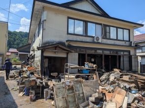 復旧作業続く戸沢村　熱中症警戒アラートでボランティア作業は午前中で終了（山形県）