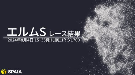 【エルムS結果速報】ペイシャエスが1位入線　2着にはドゥラエレーデ