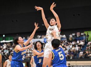 浜松開誠館が青森商を下しインハイ初戦突破…U17日本代表の“点取り屋”後藤音羽は24得点