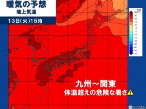 7日は立秋「残暑も厳暑」　40℃に迫る災害級の暑さ見通し