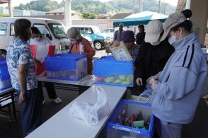 生活困窮者の支援に　寄付された食料品や日用品を無料提供　支援の輪広がる／岡山・勝央町