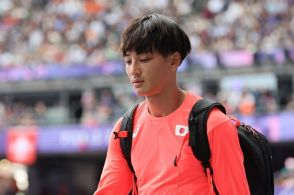 【パリ五輪】男子走幅跳・橋岡優輝は予選敗退に悔し涙「しっかり振り返って次につなげられれば」