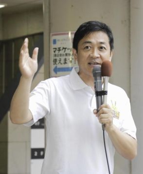 「努力が報われる社会を」 国民民主党・玉木代表が松山で街頭演説（愛媛）