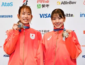 銅の志田「ほっとした」・パリ五輪女子バド