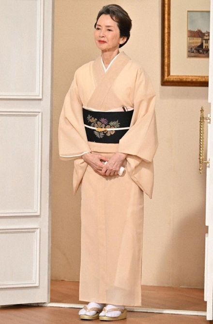 ＜多岐川裕美＞73歳、今年3月に初孫誕生　出産時の娘・華子の堂々とした姿に驚き　着物姿で「徹子の部屋」出演