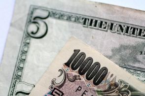 ドル145.20円まで下げ幅拡大、日経平均一時2500円安