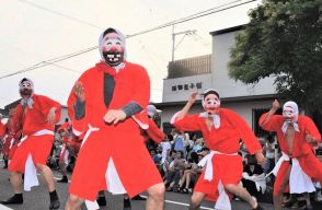 笑い誘うテンテコテン　宮崎・日向の盛夏彩る「ひょっとこ夏祭り」