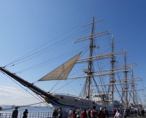 国内最大の帆船「海王丸」が8月9日に敦賀港へ　26年ぶりの寄港…11日にはデッキ公開