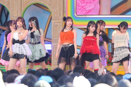 Juice=Juice、灼熱の中で歌もダンスもハイレベルな熱いステージを展開＜TIF＞