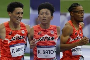 【パリ五輪】佐藤拳太郎、佐藤風雅、中島佑気ジョセフ 男子400m敗者復活戦を棄権 リレーで雪辱期す