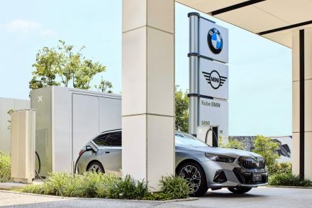 パワーエックス、BMW・MINI販売店に超急速EV充電器を初導入