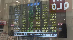 東証下げ史上最大4451円安　日経平均株価急落／兵庫県