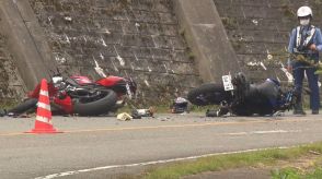 ツーリングの季節　バイク事故相次ぐ　1人死亡3人重傷　現場はいずれもカーブ　2件は大型バイク　遠心力働強く…警察「カーブ手前で減速を」