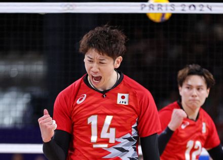 バレー男子日本、52年ぶりメダルならず　準々決勝で敗退　パリ五輪