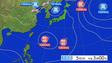 日本の南に「熱帯低気圧」2つ発生　日本への影響は?　台風へと変わる可能性は?　進路によってはお盆頃に本州へと近づき、関東に影響が出る可能性も