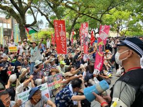 反戦反核団体、広島市の過料命令に「ふざけんな」　原爆の日・式典開催中も抗議活動を継続