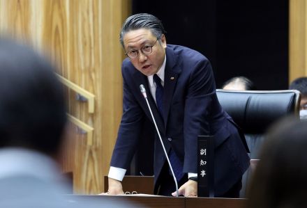 「迂回」の流れ「経緯不明」　政治資金報告書問題　全協で大石知事が説明　長崎