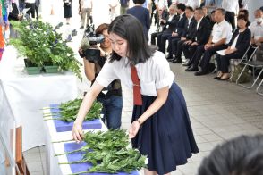 新潟市で原爆犠牲者を追悼　「広島、長崎を繰り返させないよう訴え続ける」